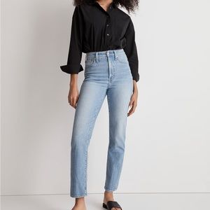 Madewell “The Perfect Vintage Jean” light wash